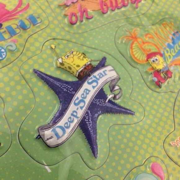 15 Packages Spongebob Squarepants Nickelodeon Raised 3D Sticker Sheets NEW 200+ - Picture 8 of 10